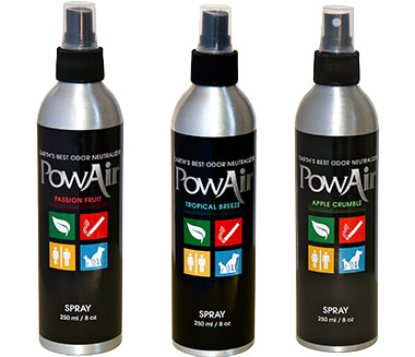 PowAir sprays